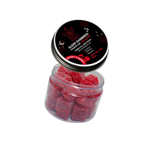 Be Cana Gomitas CBD Melatonina Para Dormir 750mg Sleep Cherry 30 Piezas Blonti México