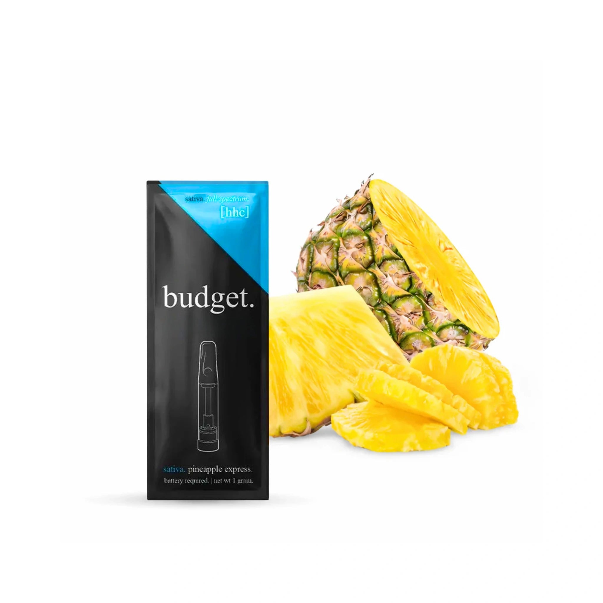 Budget Cartucho Wax HHC Limited Edition 1g Pineapple Express Sativa Blonti México