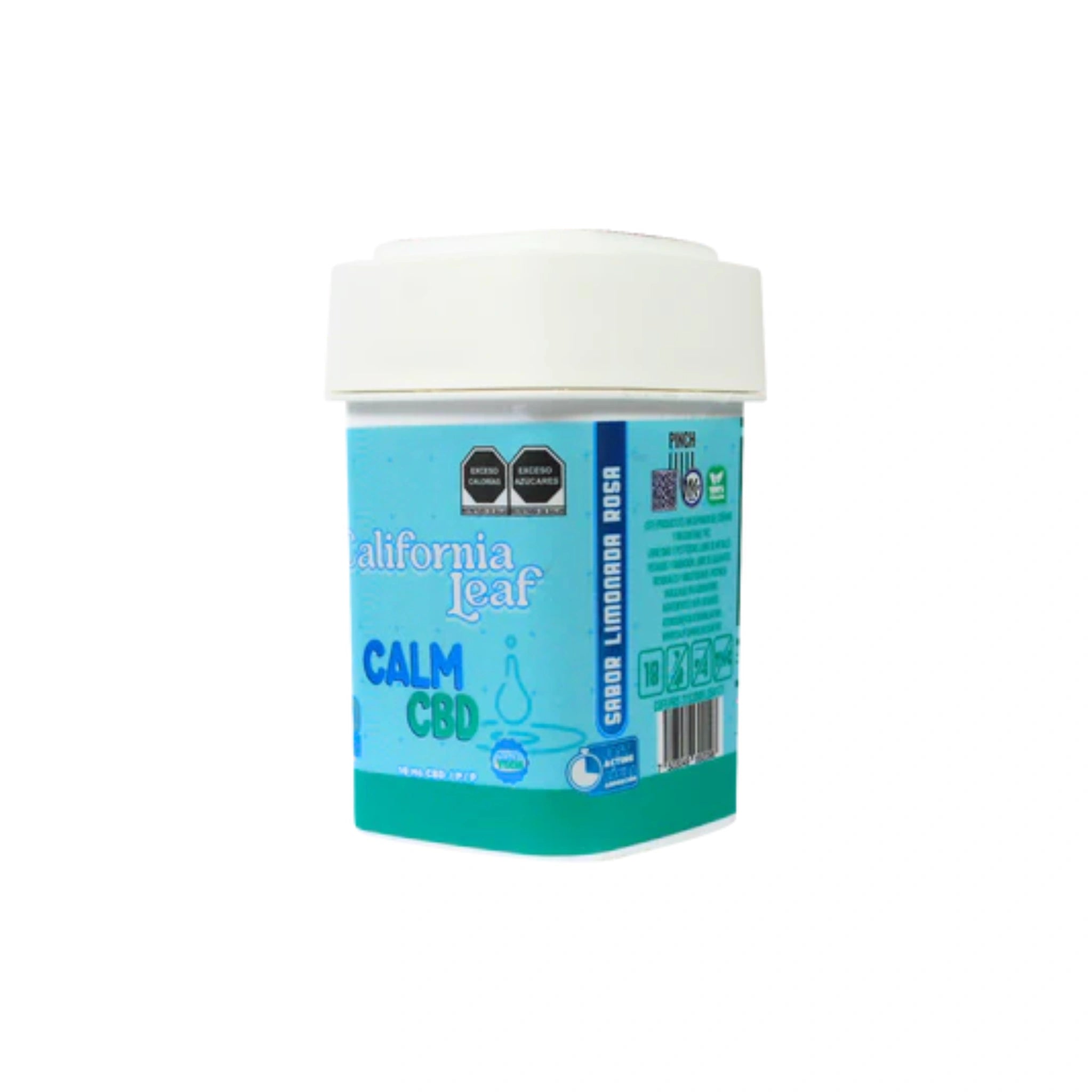 California Leaf Gomitas CBD Calm Nanotech 10mg 30 Piezas Blonti México
