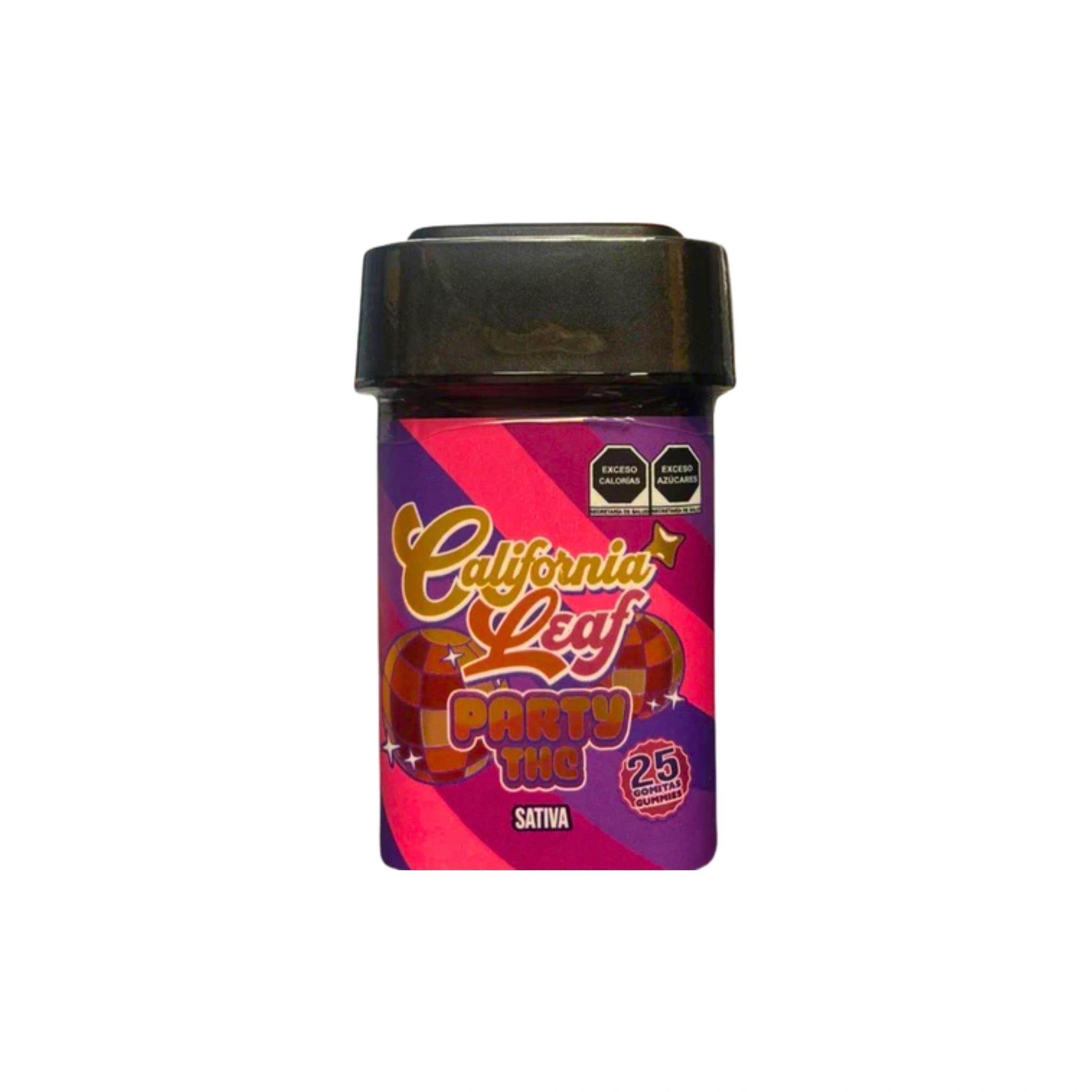 California Leaf Gomitas THC-O Party 50mg 25 Piezas Blonti México