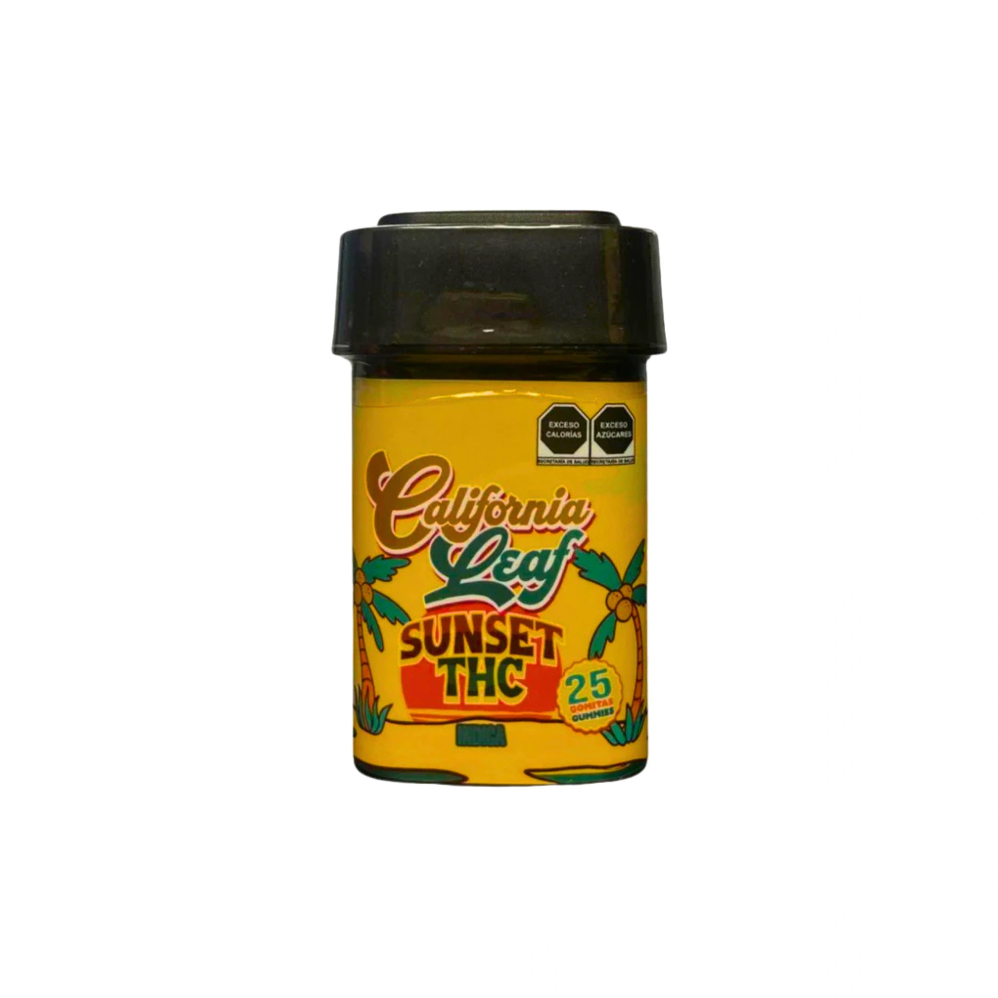 California Leaf Gomitas HHC Sunset 50mg Fruit Mix 25 Piezas Blonti México