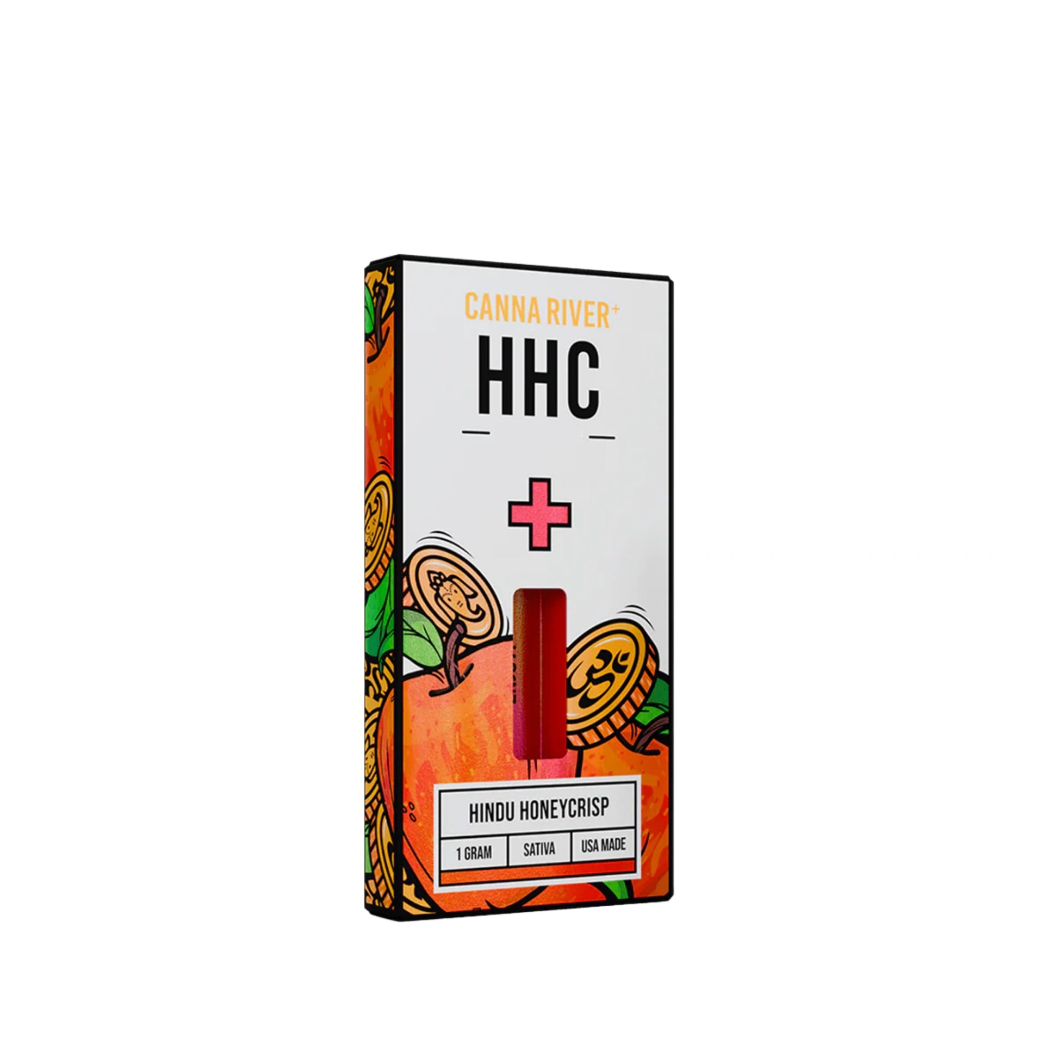 Canna River Cartucho Wax Desechable HHC 1g Hindu Honeycrisp Sativa Blonti México