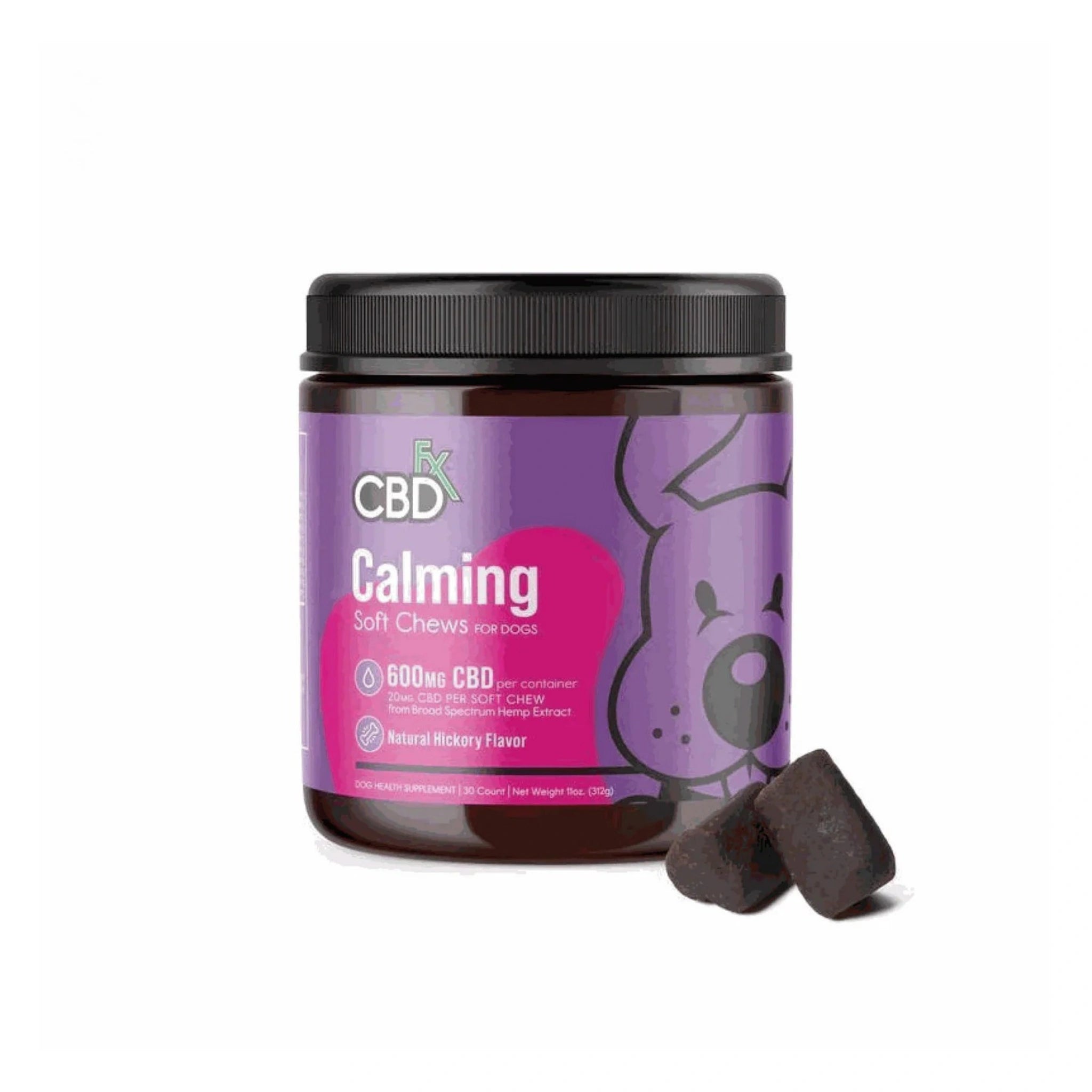 CBDfx Premios CBD Calmantes Perros 600mg Masticable Suave Blonti México