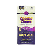 Cheeba Chews Sleepy Chews Delta 9 CBN Melatonina Chocolate Taffy 20 Piezas Blonti México