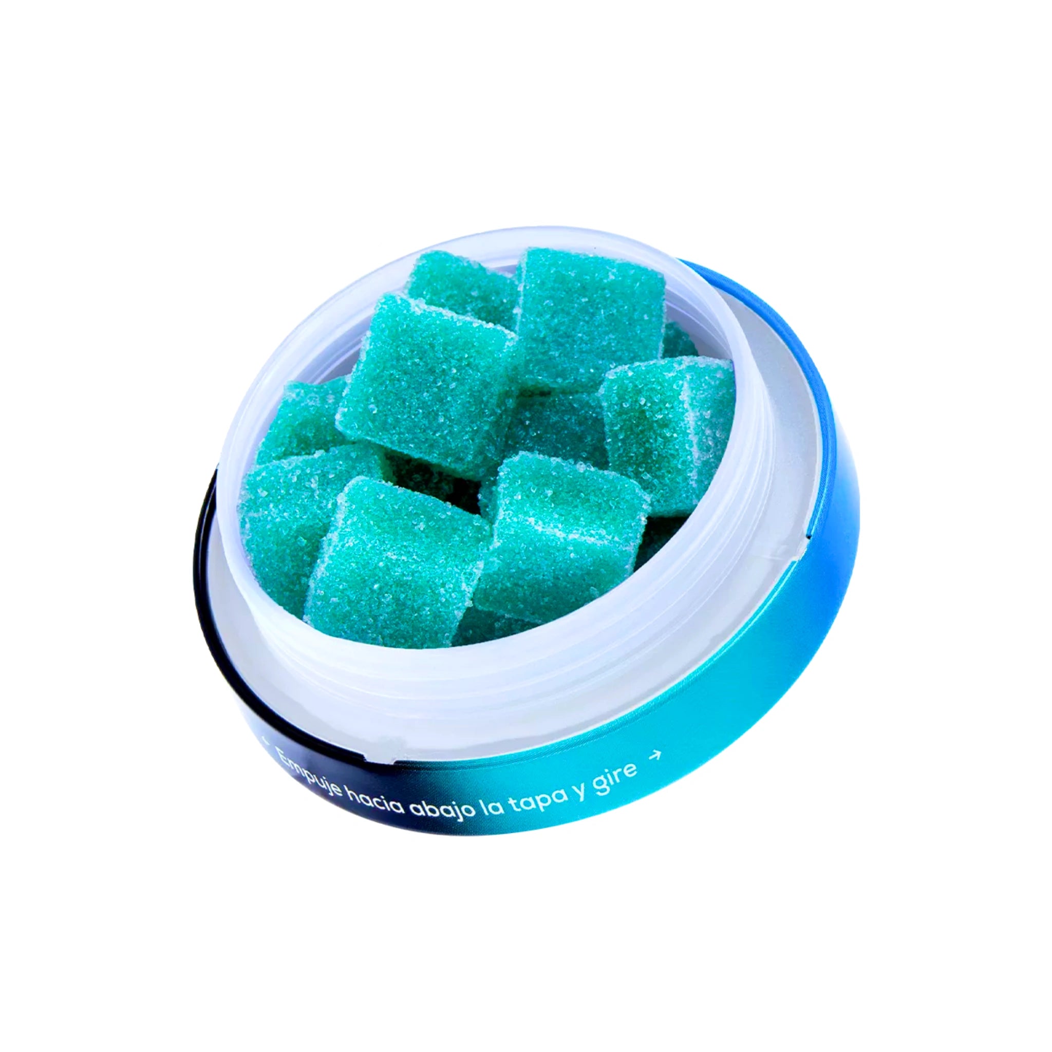 Madgum Gomitas HHC Delta 8 50mg 20 Piezas Blue Magic Detalle Blonti México