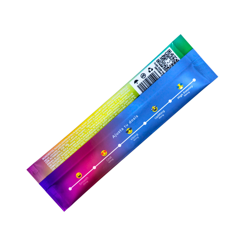 Dongum Stick Delta 8 HHC 100mg Rainbow Nerds Detalle Blonti México
