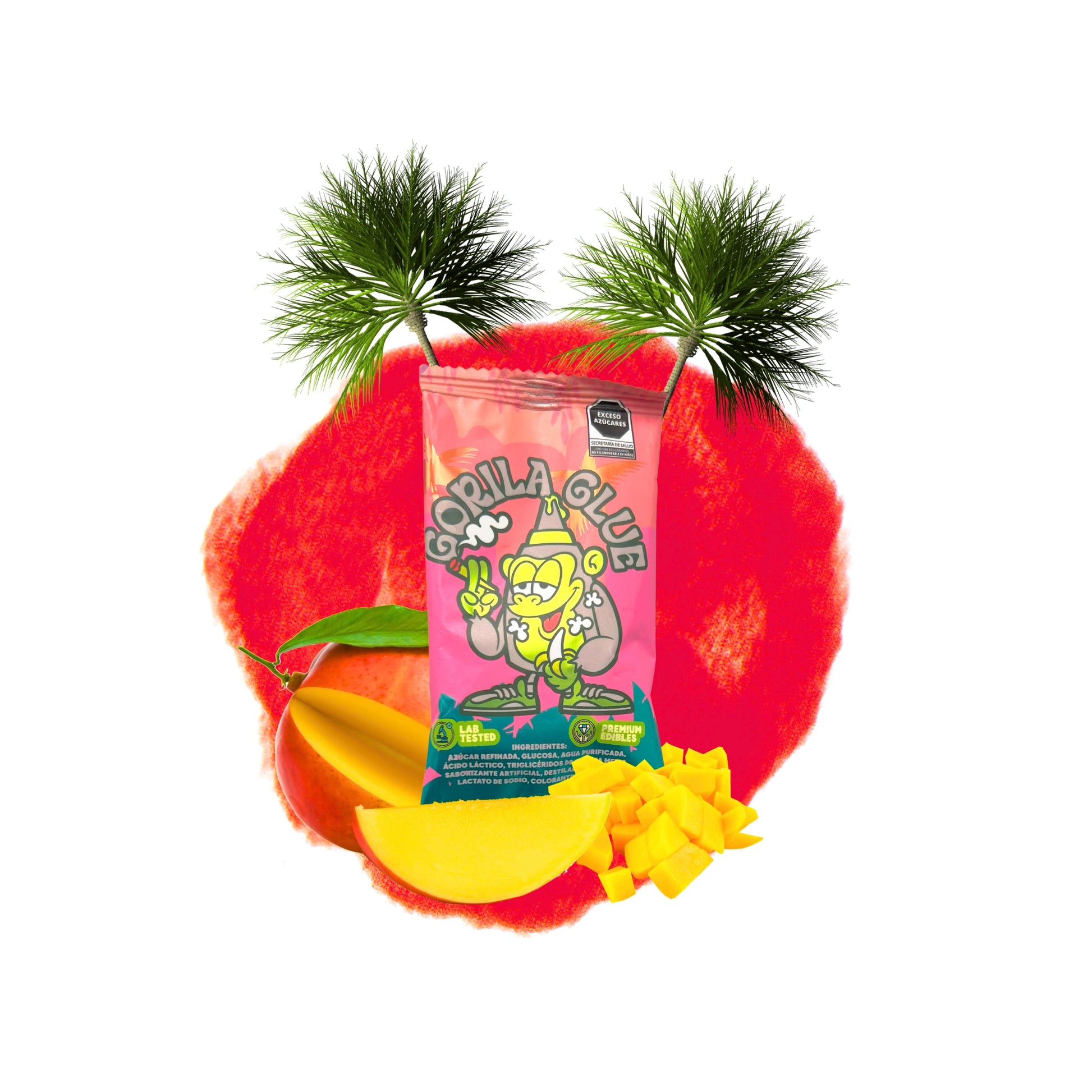 Gods Beard Cult Paletas Delta 9 50mg Gorilla Glue Blonti México