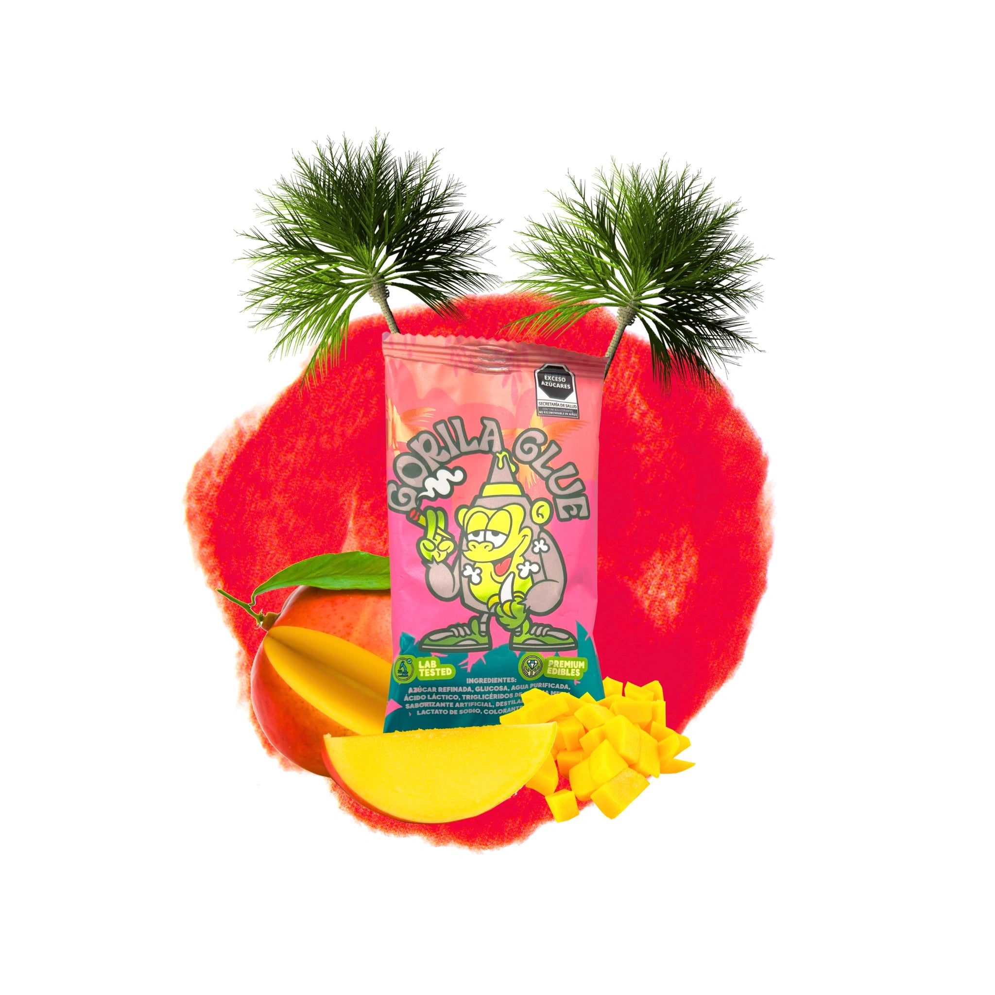 Gods Beard Cult Paletas Delta 9 50mg Gorilla Glue Blonti México