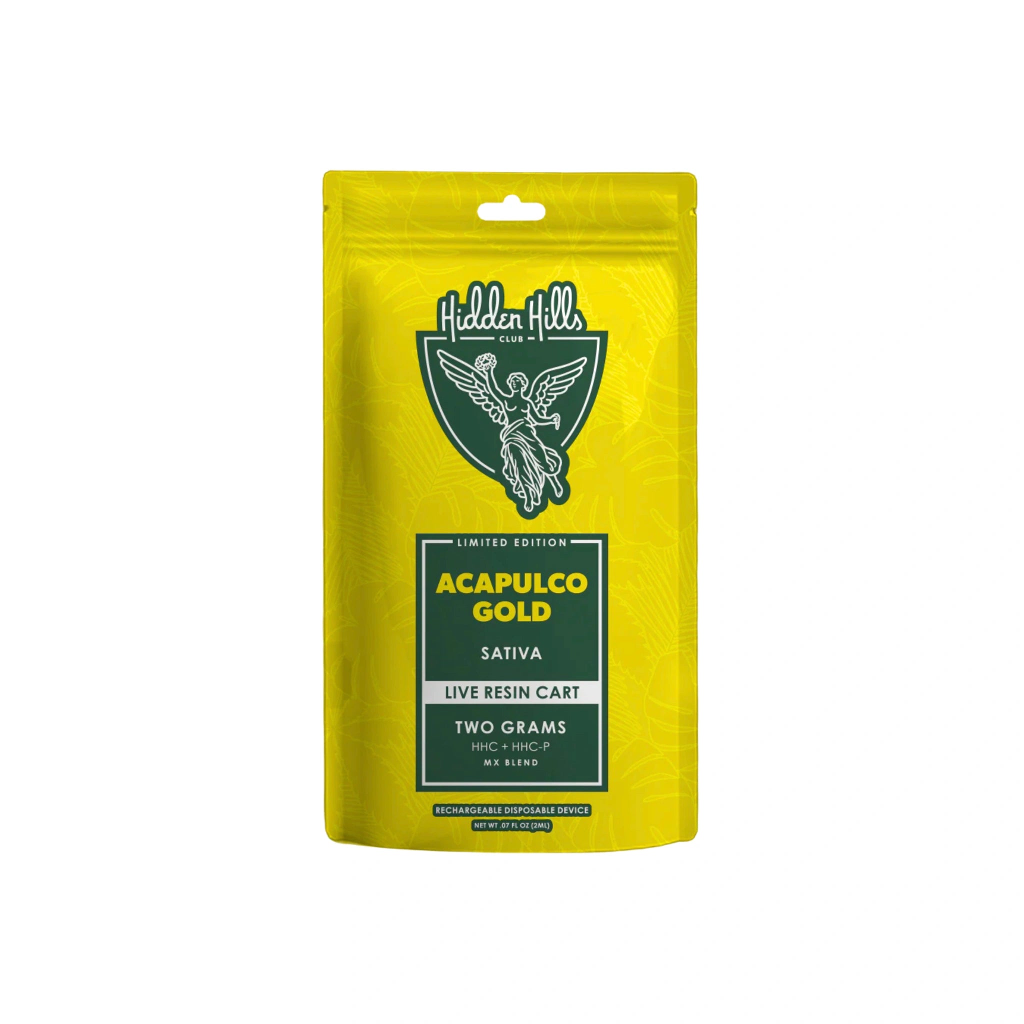 Hidden Hills Cartucho Wax HHC HHCP 2g Acapulco Gold Sativa Blonti México