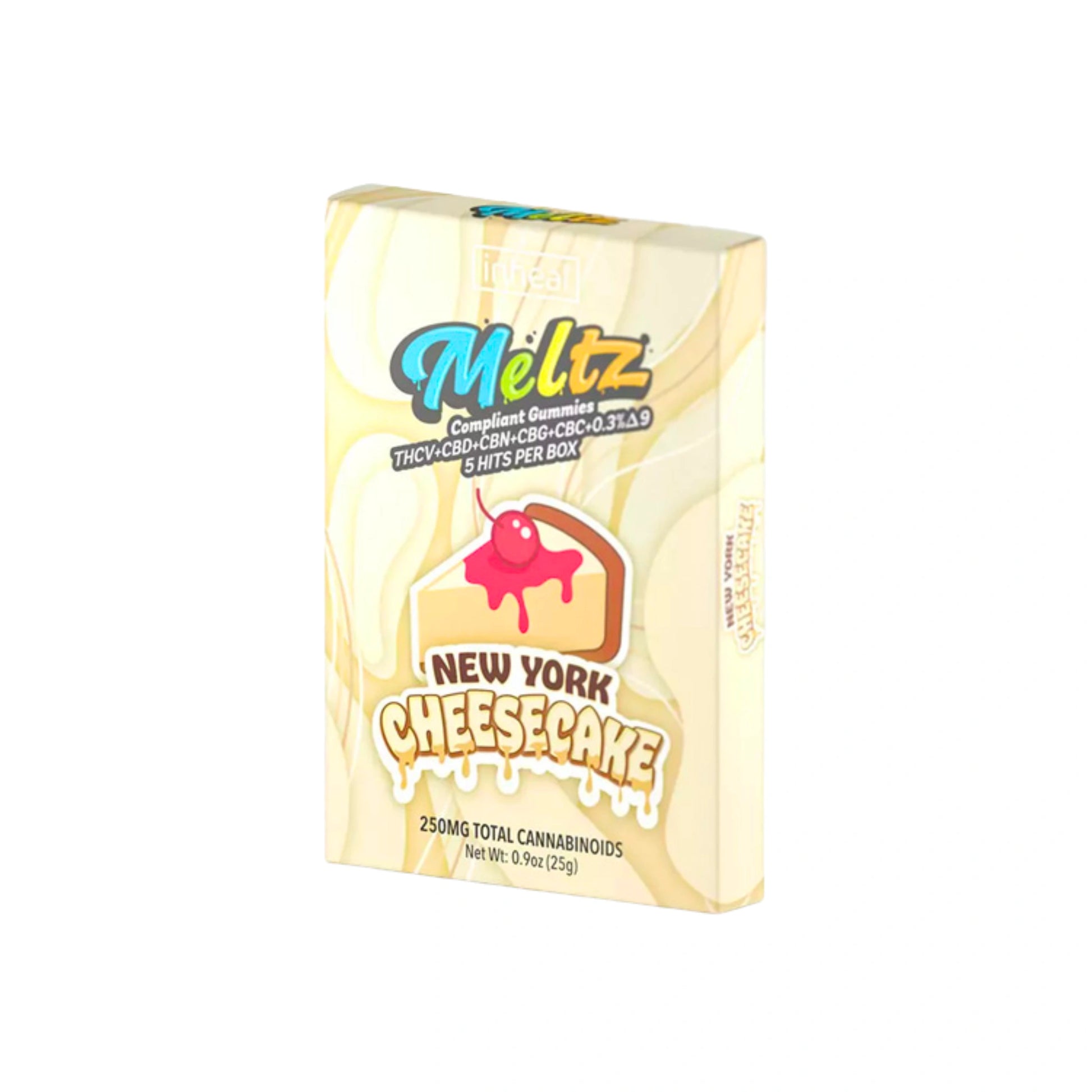 Inheal Meltz Gomitas Delta 9 Blend 50mg New York Cheesecake Blonti México
