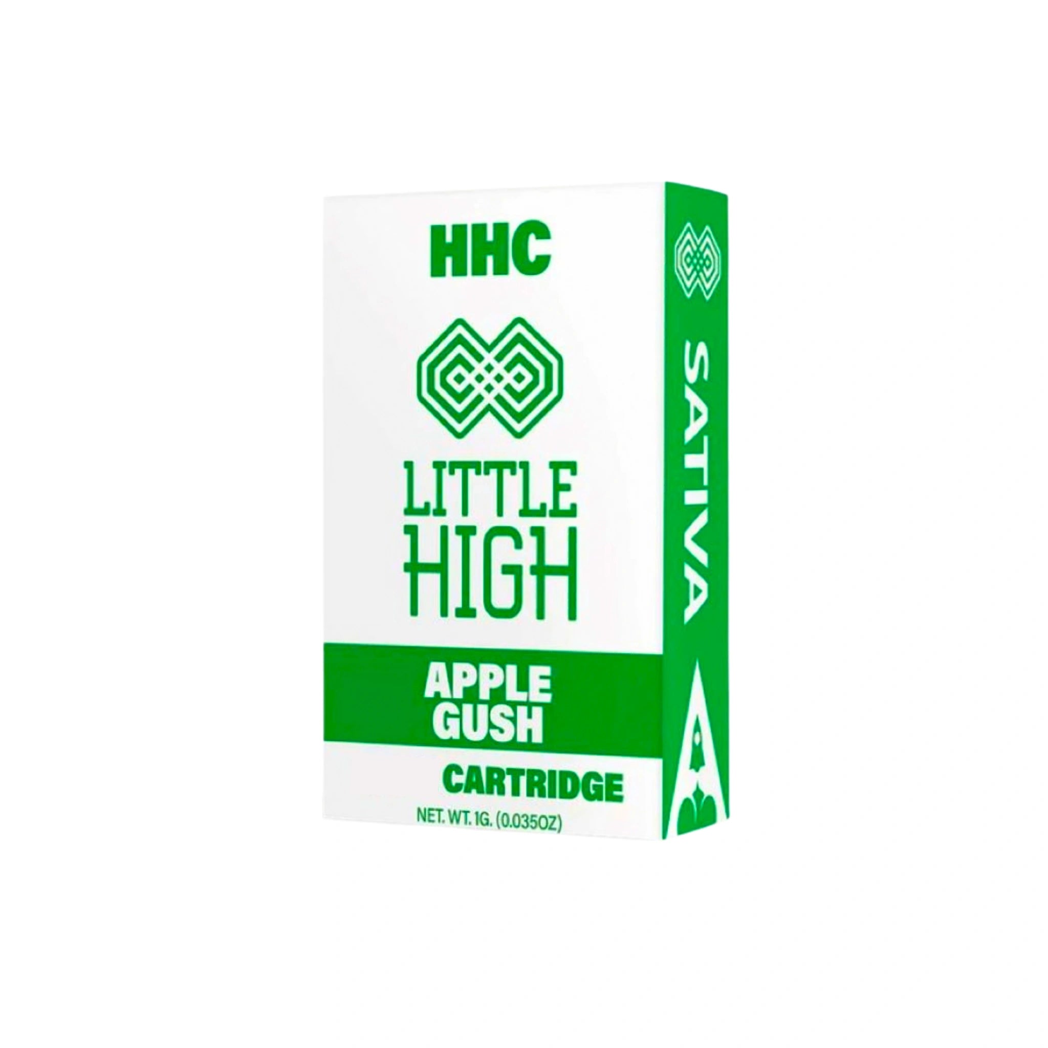 Little High Cartucho Wax HHC Premium 1g Apple Gush Sativa Blonti México