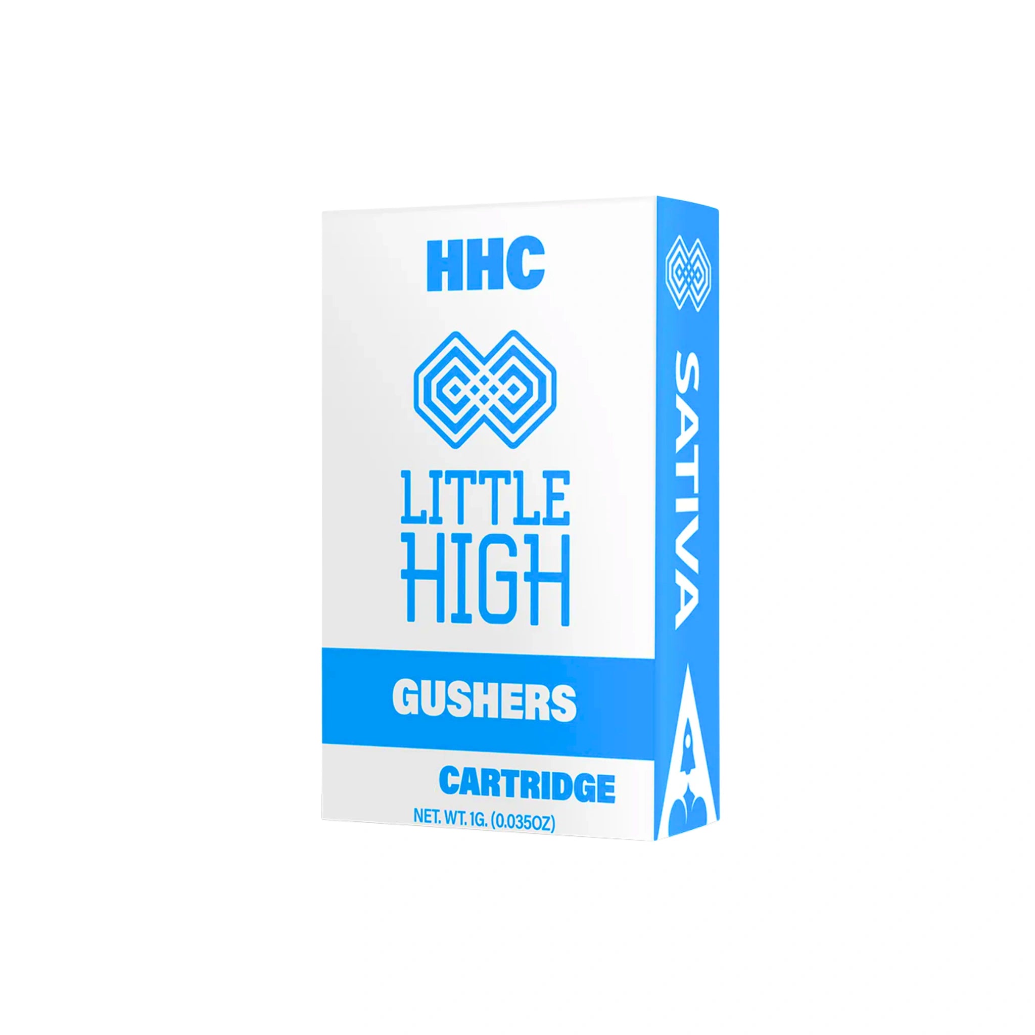 Little High Cartucho Wax HHC Premium 1g Gushers Sativa Blonti México