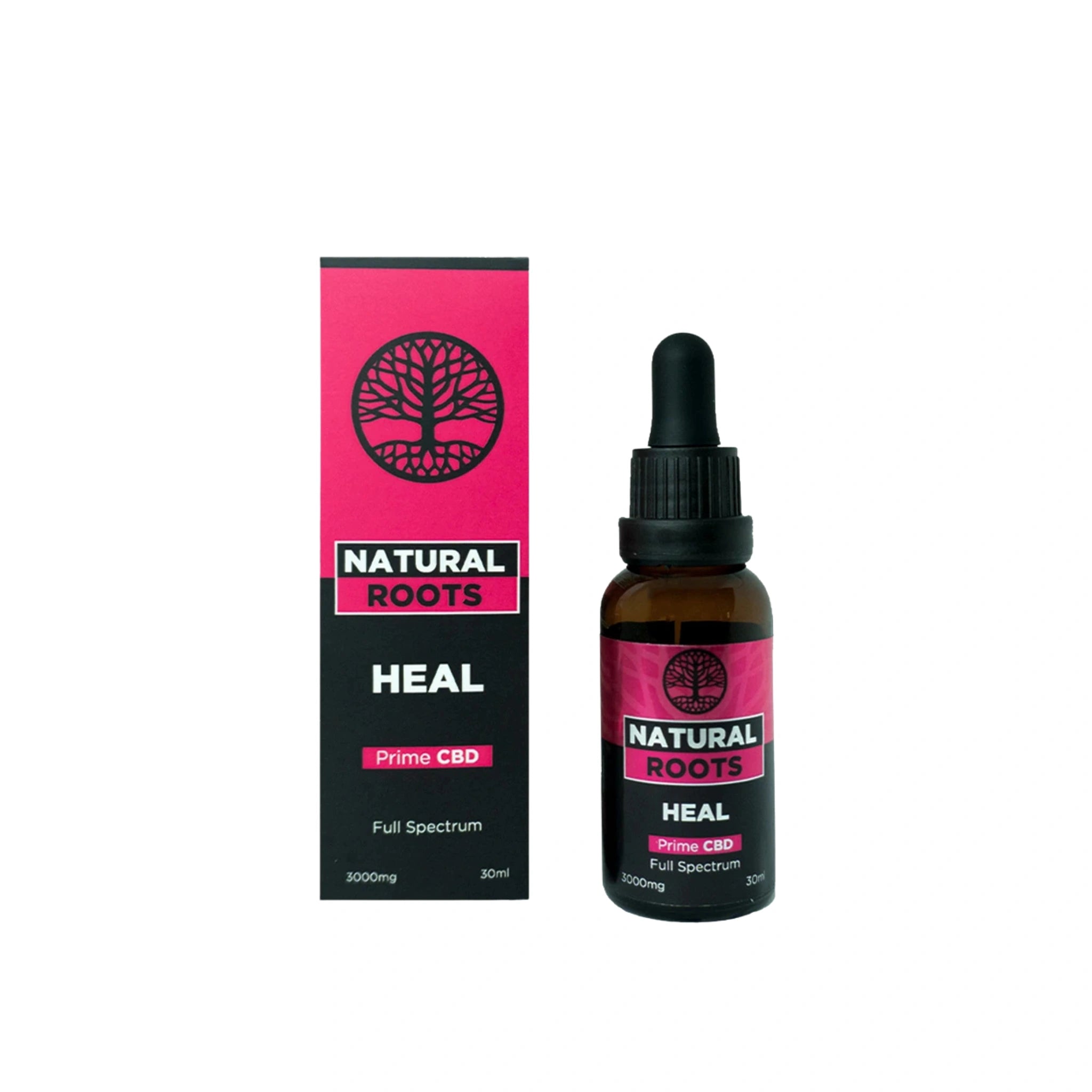 Natural Roots Gotas CBD Full Spectrum 3000mg Heal Blonti México