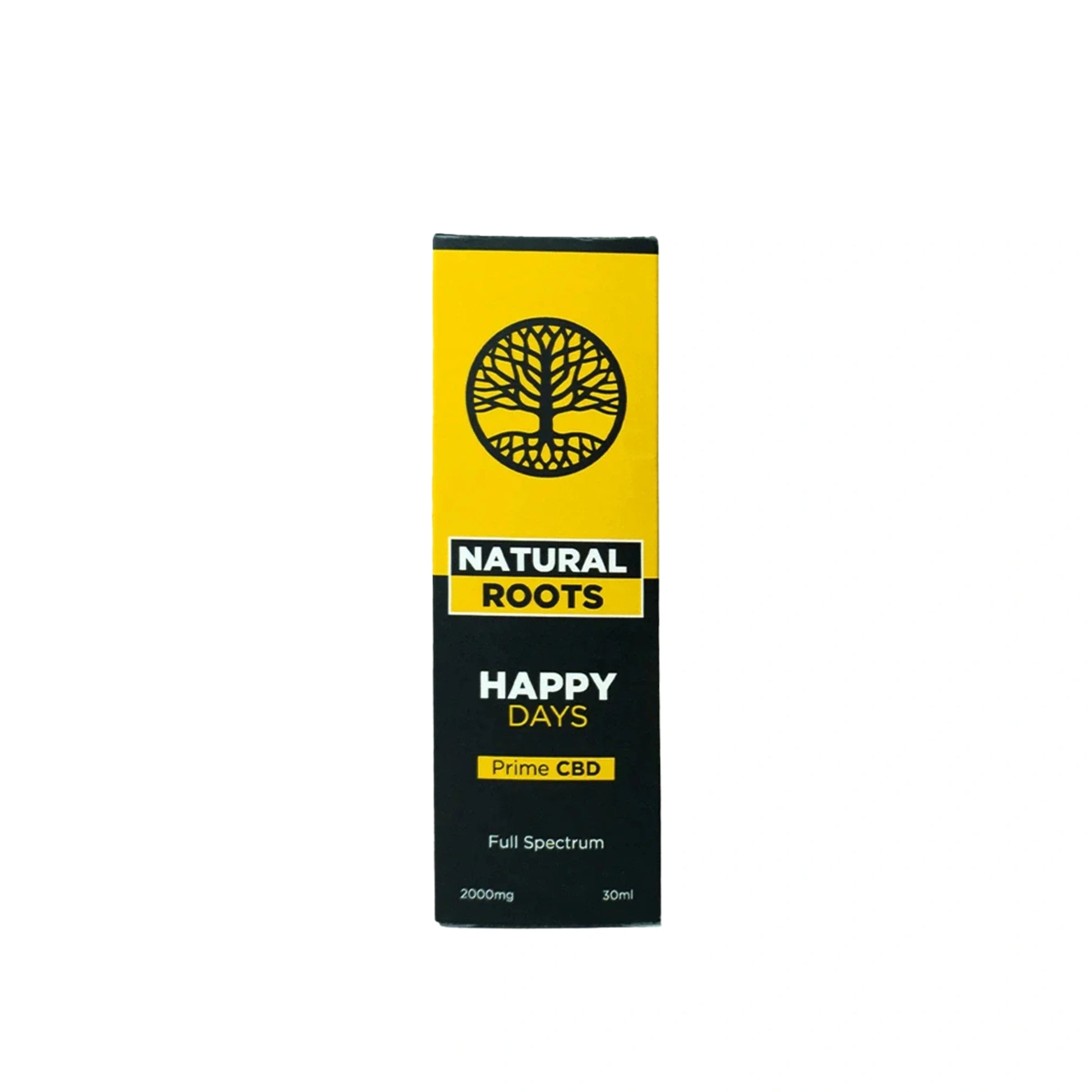 Natural Roots Happy Days CBD Full Spectrum 2000mg caja Blonti México