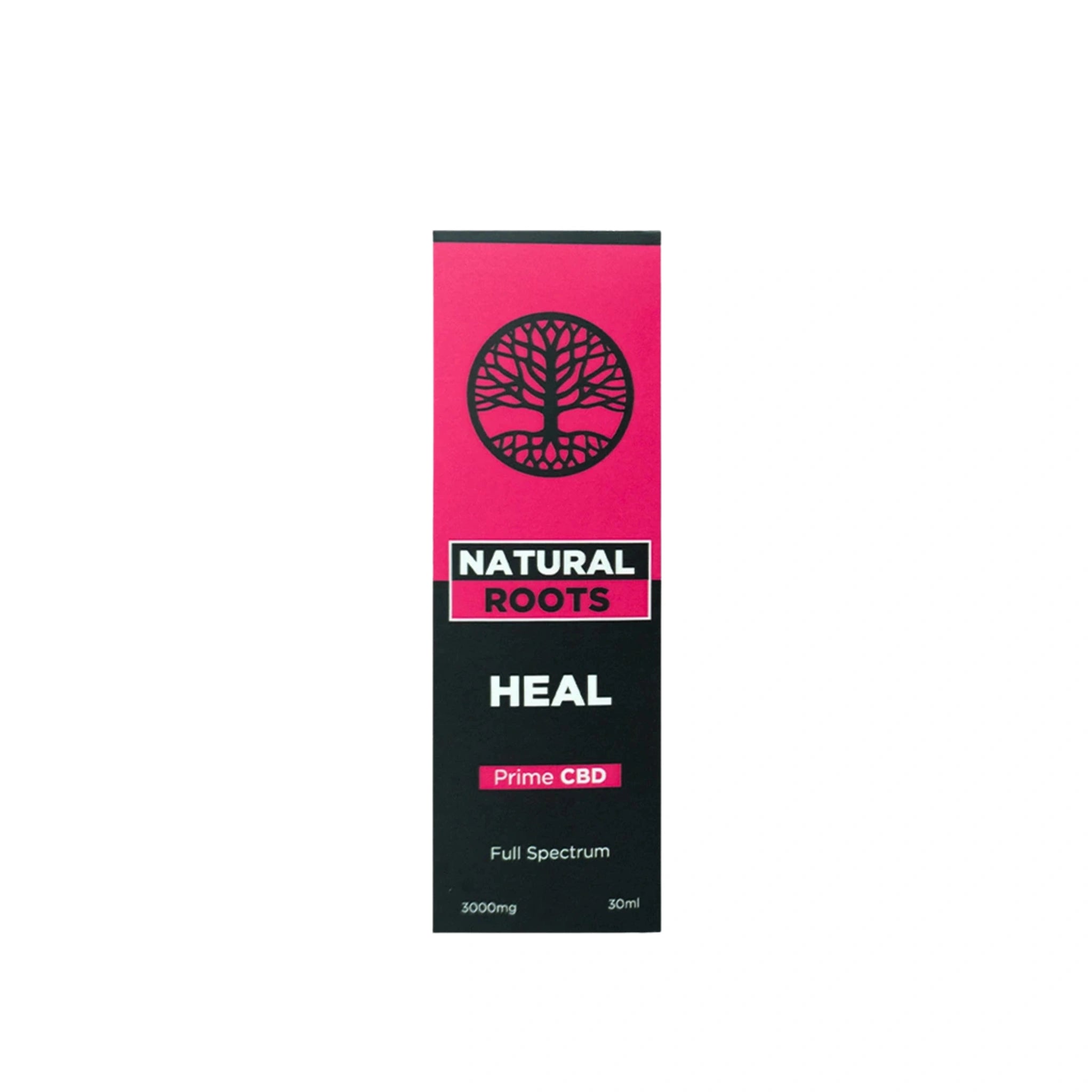 Natural Roots Heal CBD Full Spectrum 3000mg caja Blonti México