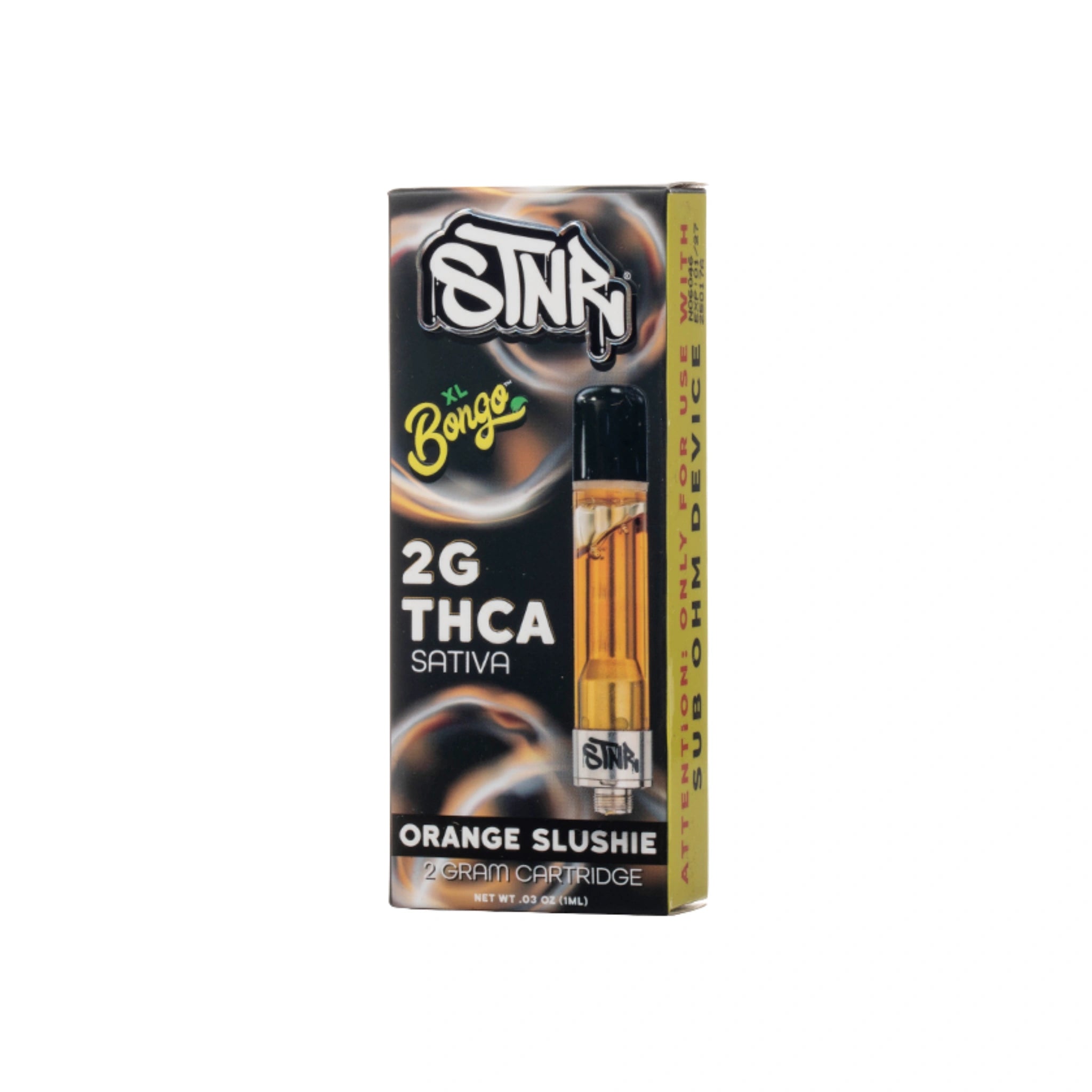 STNR Cartucho Wax THCA 2g Orange Slushie Sativa Blonti México