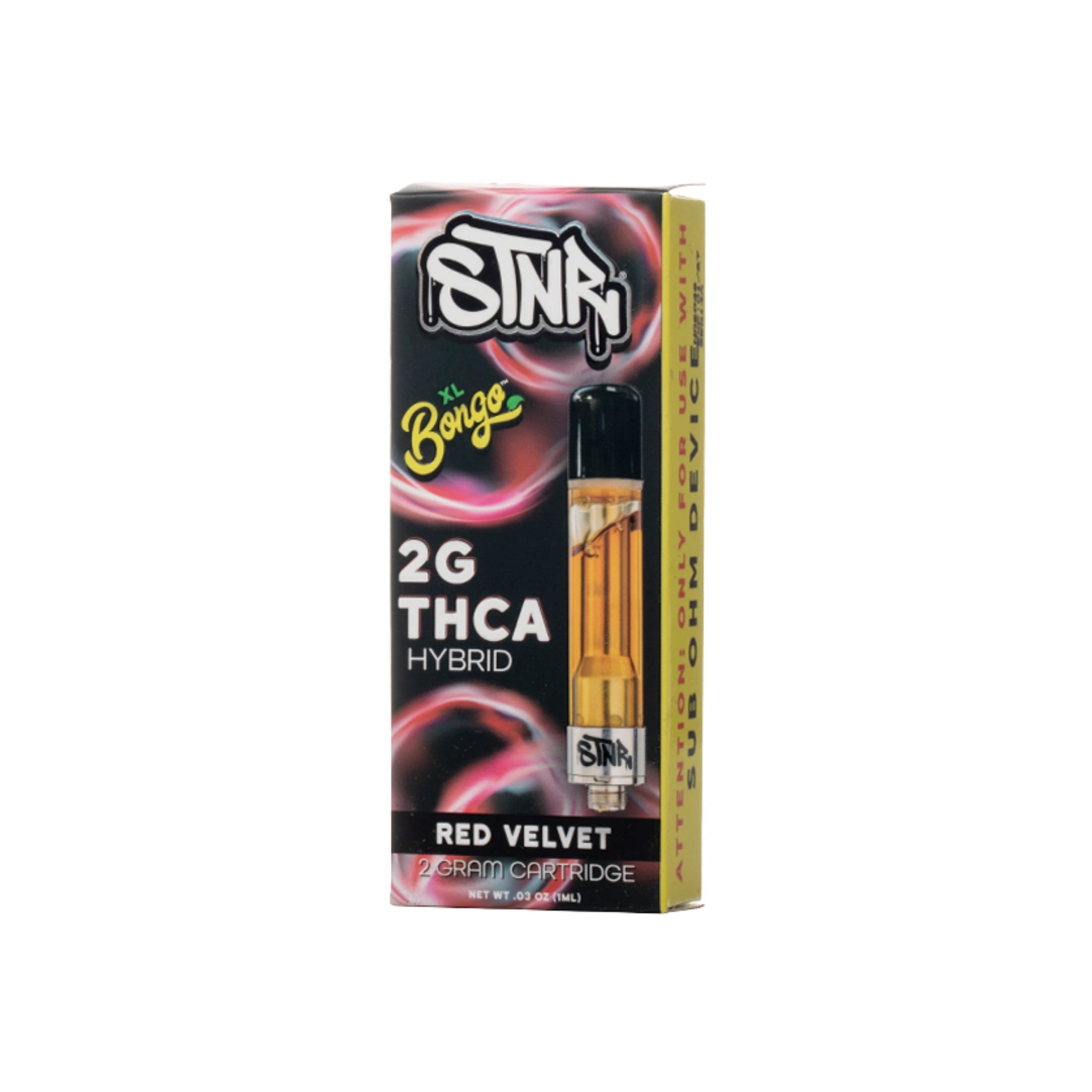 STNR Cartucho Wax THCA 2g Red Velvet Hybrid Blonti México