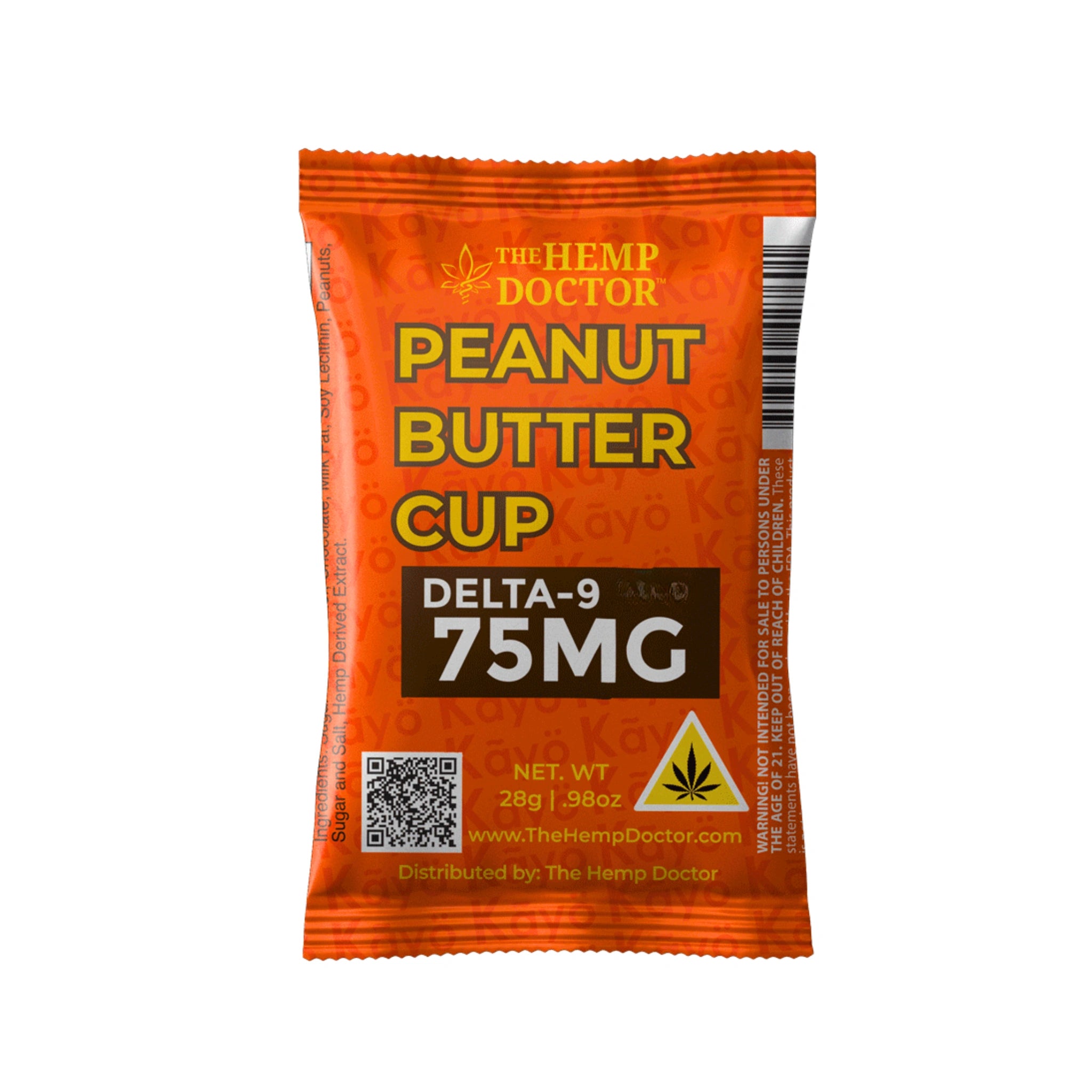 The Hemp Doctor Peanut Butter Cup Delta 9 75mg 1 Pieza Blonti México