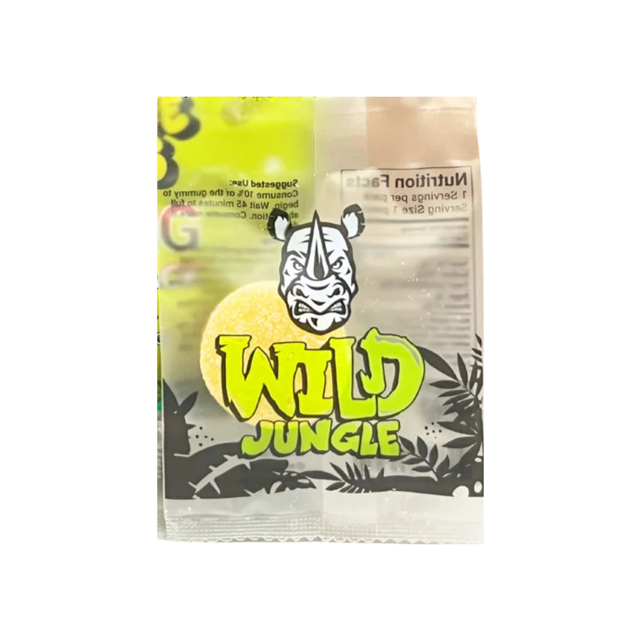 Wild Jungle Gomita THCA Delta 8 HHC THCP 1000mg Pineapple Express Blonti México